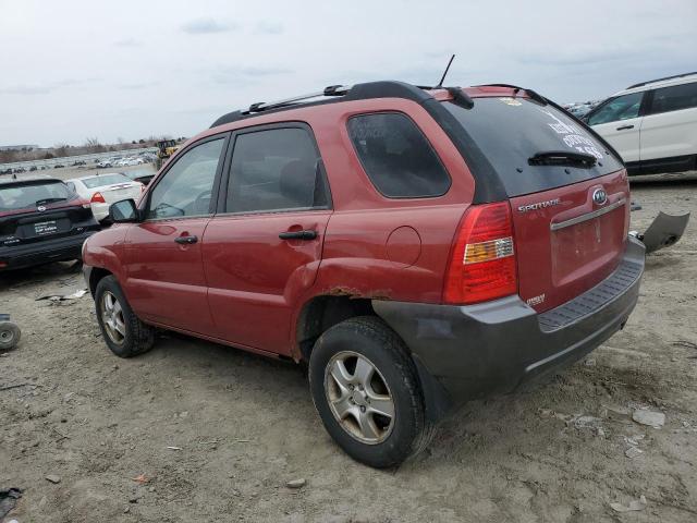 Image 2 of 2008 KIA SPORTAGE LX 2008 with VIN KNDJF724487481563