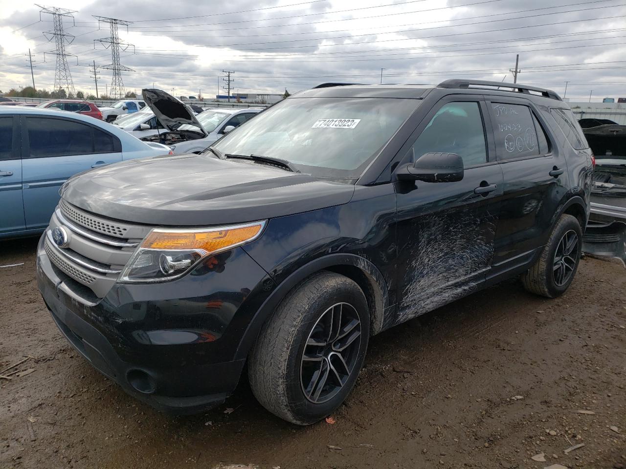 Image 1 of 2014 FORD EXPLORER  2014 with VIN 1FM5K7B84EGA41978