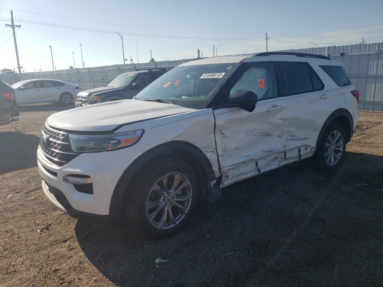 Изображение 1 2022 FORD EXPLORER XLT 2022 с VIN 1FMSK8DH8NGA67408
