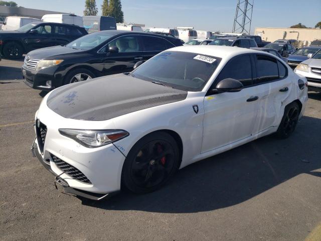 Image 1 of 2018 ALFA ROMEO GIULIA TI 2018 with VIN ZARFAECN4J7564132