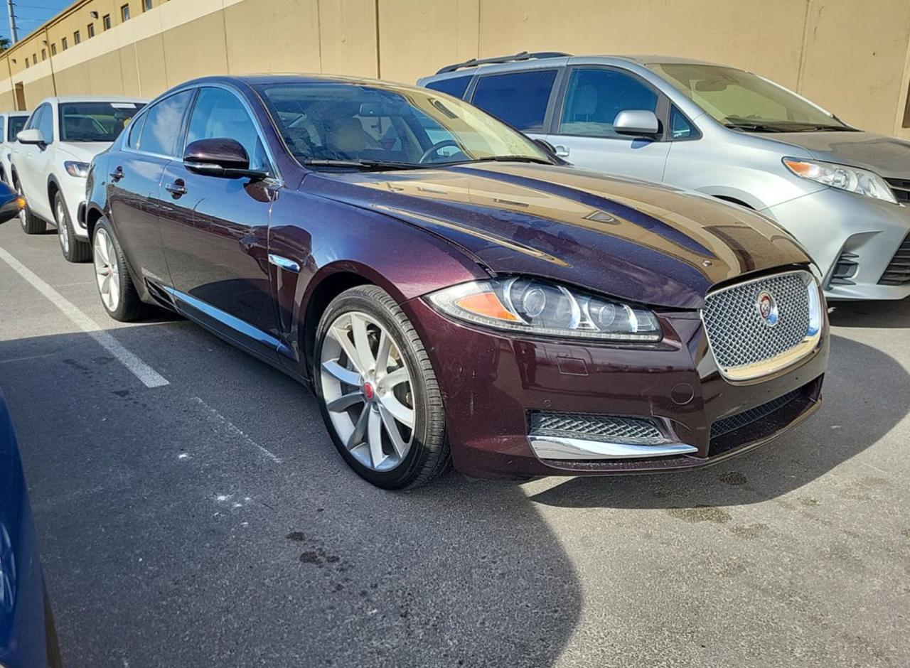 Image 1 of 2015 JAGUAR XF 3.0 SPORT 2015 with VIN SAJWA0F76F8U66698