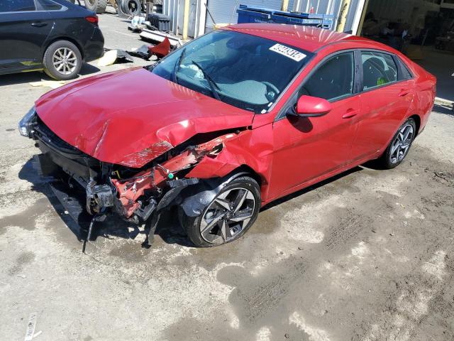 Image 1 of 2023 HYUNDAI ELANTRA SEL 2023 with VIN KMHLS4AG1PU461264