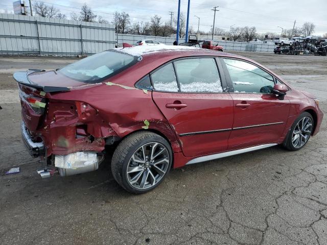 Image 3 of 2022 TOYOTA COROLLA XSE 2022 with VIN 5YFT4MCE5NP102441