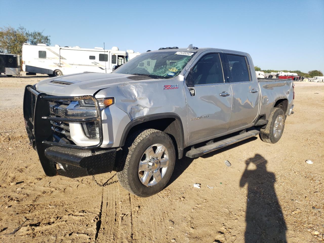 Image 1 of 2022 CHEVROLET SILVERADO K2500 HEAVY DUTY LTZ 2022 with VIN 2GC4YPE71N1215021