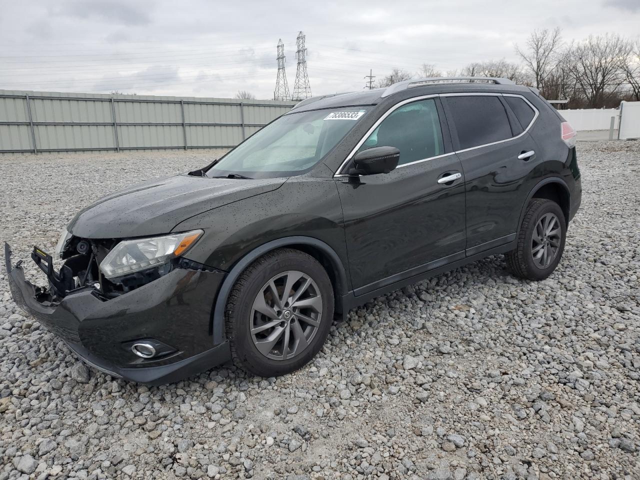 Image 1 of 2016 NISSAN ROGUE S 2016 with VIN 5N1AT2MV2GC739193