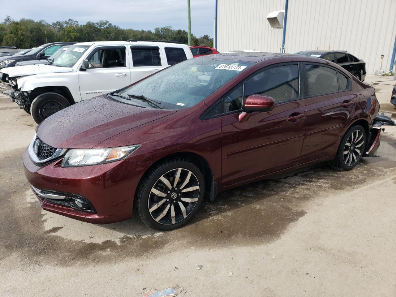 Изображение 1 2015 HONDA CIVIC EXL 2015 с VIN 19XFB2F93FE042734