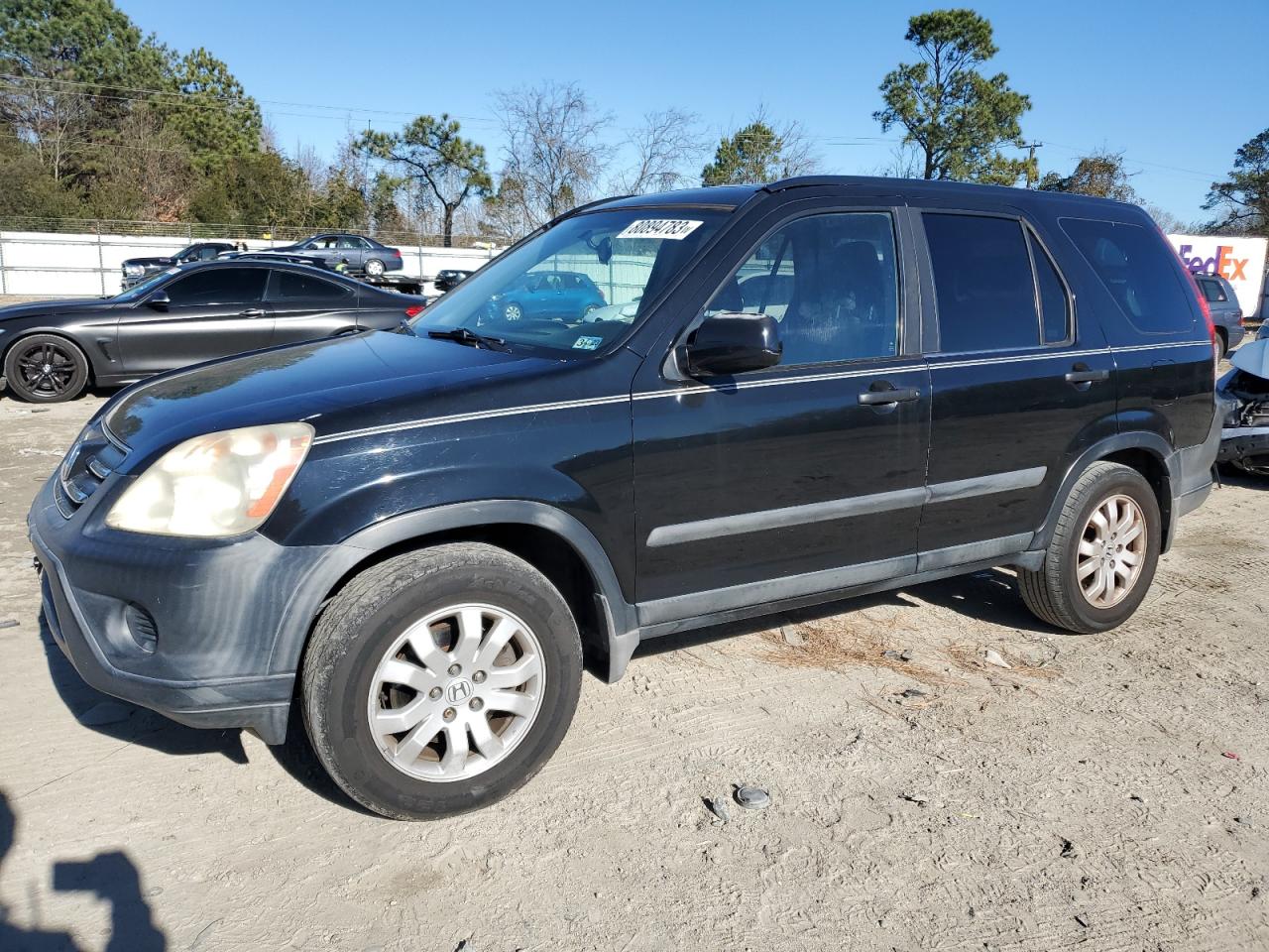 Image 1 of 2005 HONDA CR-V EX 2005 with VIN SHSRD78865U323713