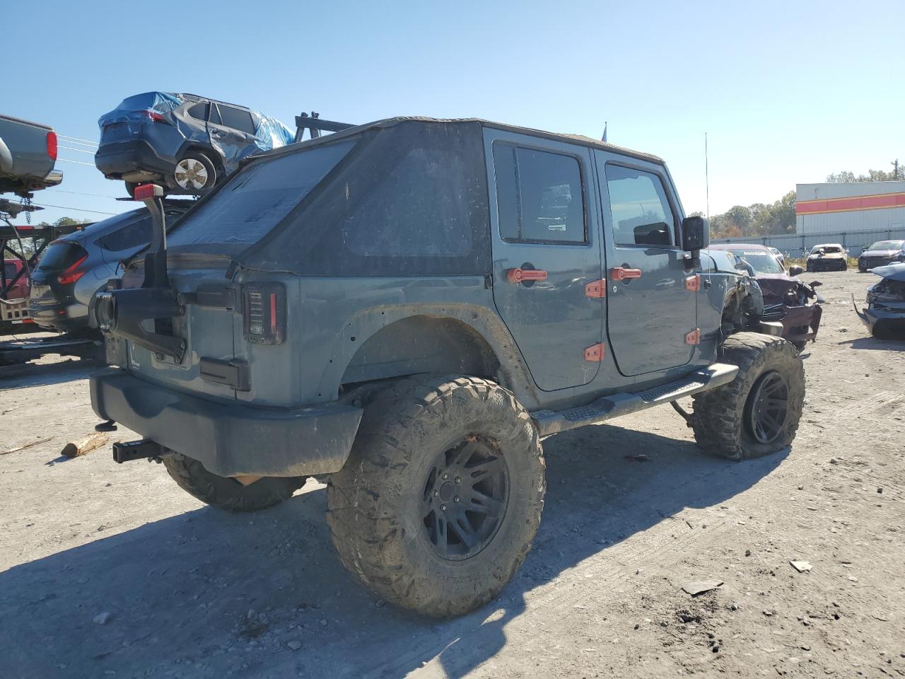 Изображение 3 2014 JEEP WRANGLER UNLIMITED SPORT 2014 с VIN 1C4BJWDG8EL207791