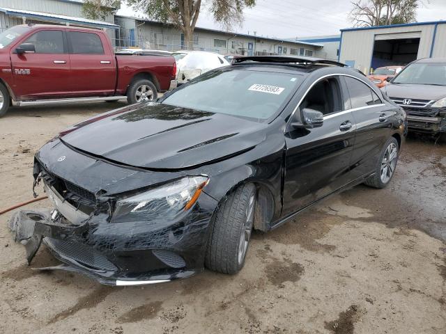 Image 1 of 2018 MERCEDES-BENZ CLA 250 2018 with VIN WDDSJ4EB6JN573633