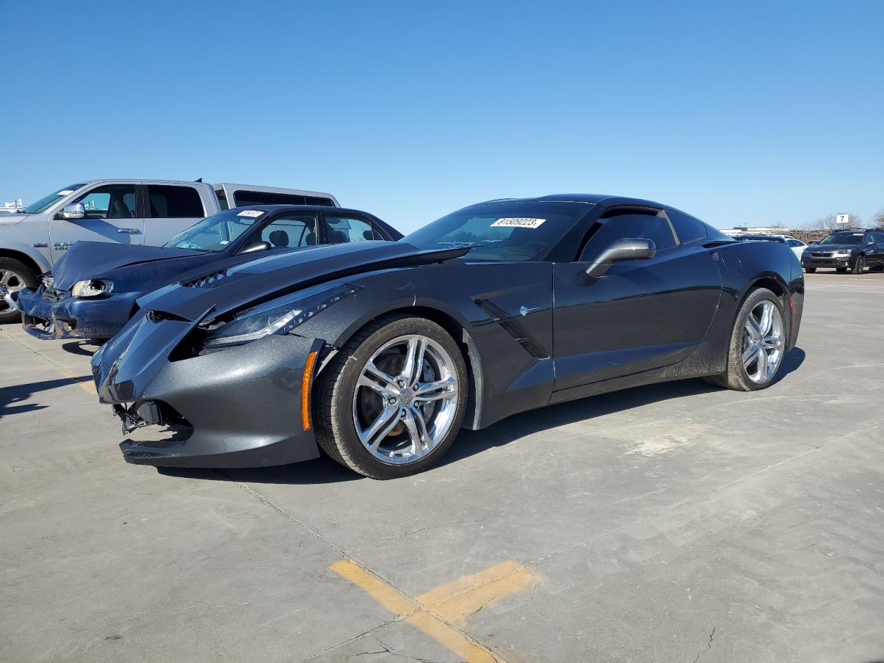 Изображение 1 2017 CHEVROLET CORVETTE STINGRAY 1LT 2017 с VIN 1G1YB2D7XH5108987