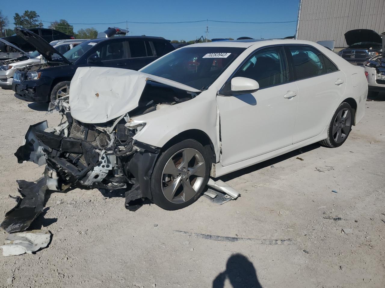 Image 1 of 2012 TOYOTA CAMRY BASE 2012 with VIN 4T1BF1FKXCU622975
