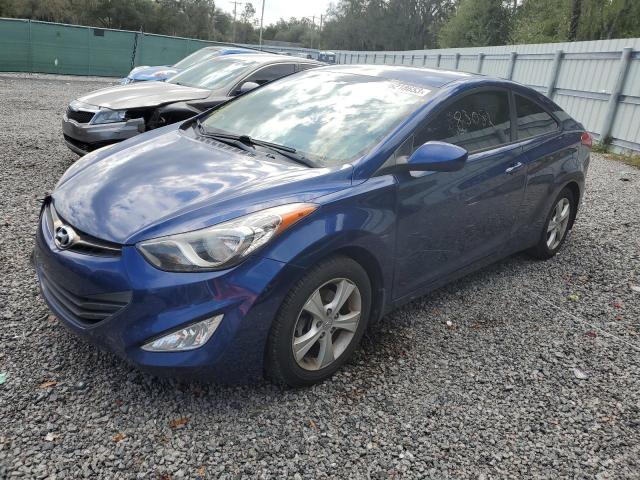 Image 1 of 2013 HYUNDAI ELANTRA COUPE GS 2013 with VIN KMHDH6AE3DU019563