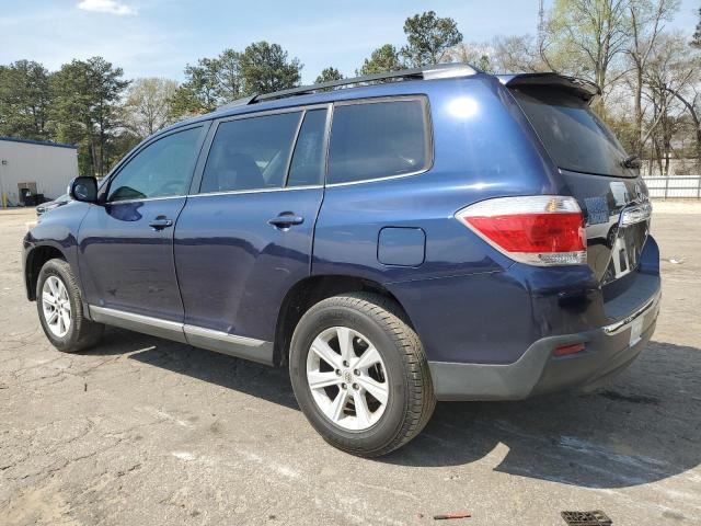 Image 2 of 2013 TOYOTA HIGHLANDER BASE 2013 with VIN 5TDZK3EH2DS123934