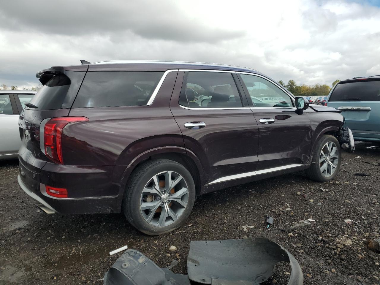 Изображение 3 2021 HYUNDAI PALISADE LIMITED 2021 с VIN KM8R5DHE7MU228927
