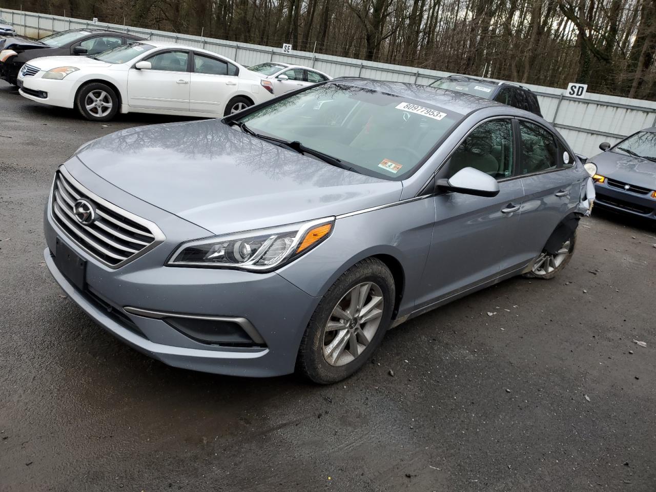 Изображение 1 2017 HYUNDAI SONATA SE 2017 с VIN 5NPE24AF3HH539009