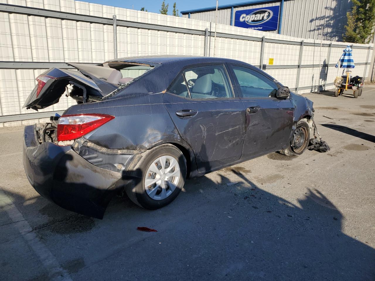 Image 3 of 2014 TOYOTA COROLLA L 2014 with VIN 2T1BURHE4EC222653