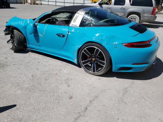 Изображение 2 2017 PORSCHE 911 TARGA S 2017 с VIN WP0BB2A9XHS136860