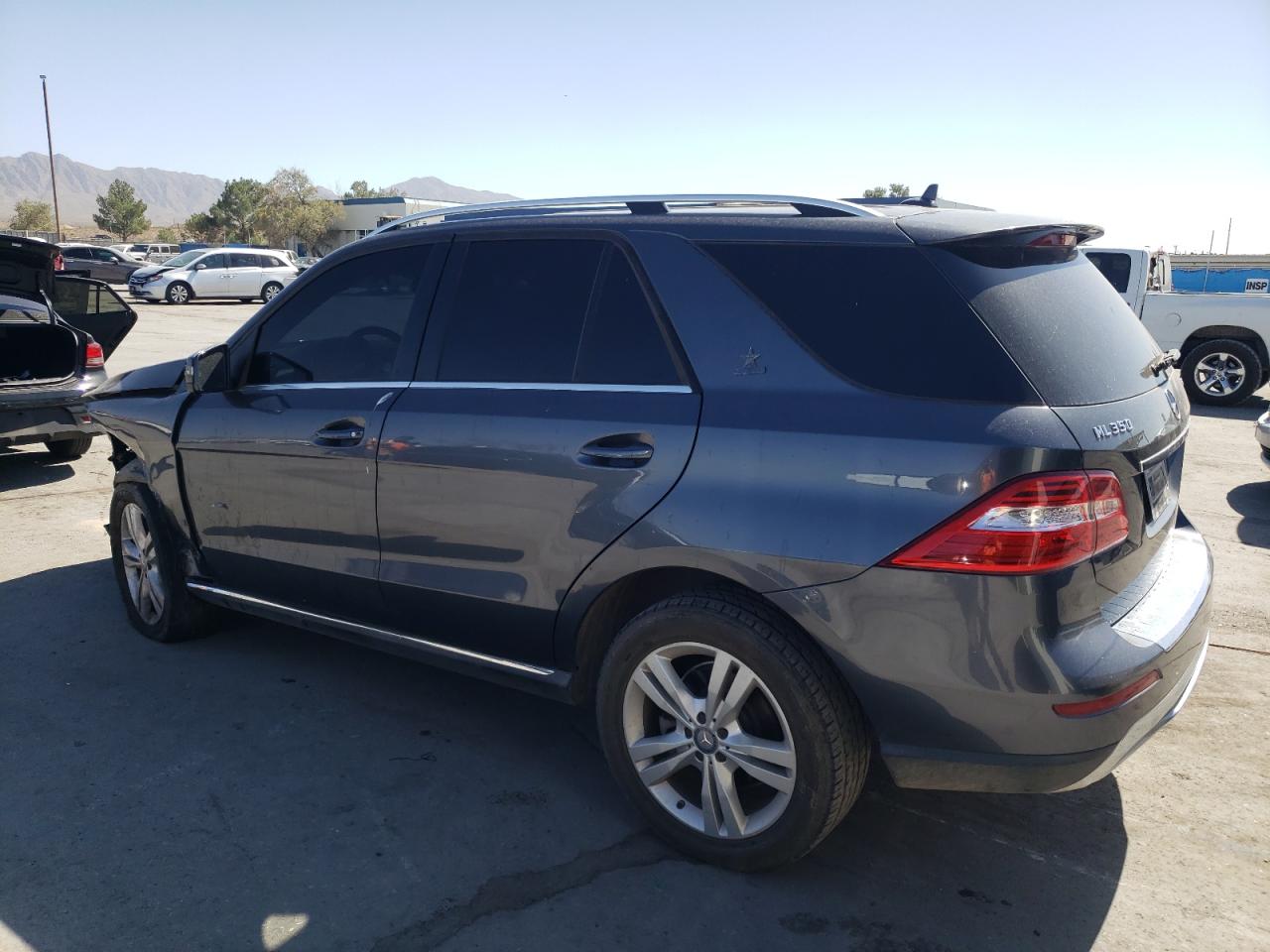 Image 2 of 2015 MERCEDES-BENZ ML 350 4MATIC 2015 with VIN 4JGDA5HB0FA487099