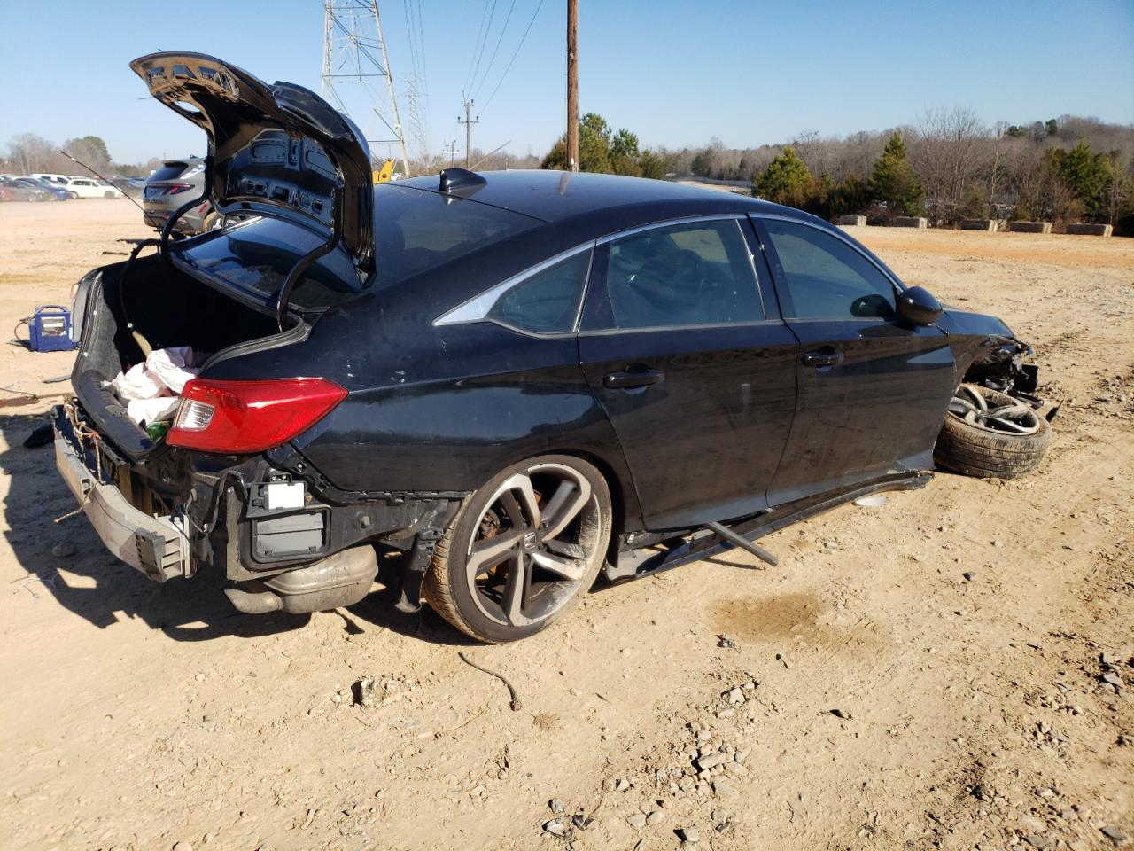 Image 3 of 2020 HONDA ACCORD SPORT 2020 with VIN 1HGCV2F38LA026938