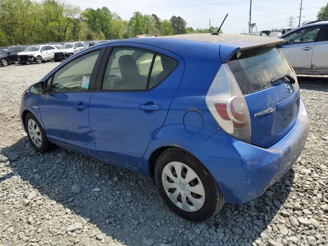 Image 2 of 2013 TOYOTA PRIUS C  2013 with VIN JTDKDTB33D1033810