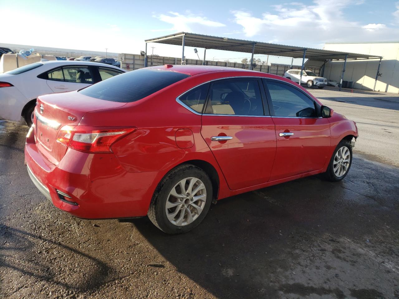 Image 3 of 2018 NISSAN SENTRA S 2018 with VIN 3N1AB7AP5JY219291