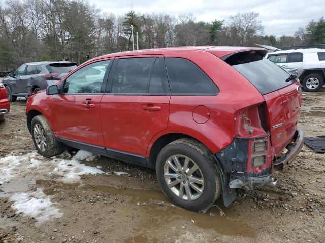 Image 2 of 2012 FORD EDGE SEL 2012 with VIN 2FMDK4JC0CBA65697