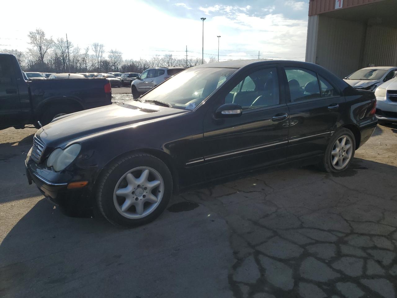 Image 1 of 2004 MERCEDES-BENZ C 240 4MATIC 2004 with VIN WDBRF81J44F448044