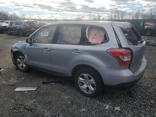 Image 2 of 2015 SUBARU FORESTER 2.5I 2015 with VIN JF2SJAAC8FH538929