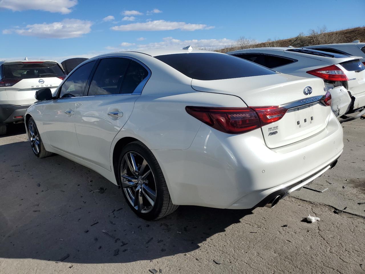 Image 2 of 2021 INFINITI Q50 SENSORY 2021 with VIN JN1EV7CR1MM754763