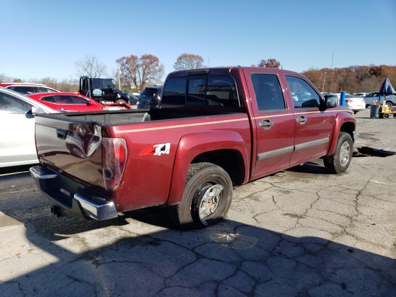 Obraz 3 z 2008 CHEVROLET COLORADO 2008 z VIN 1GCDT13E288135841
