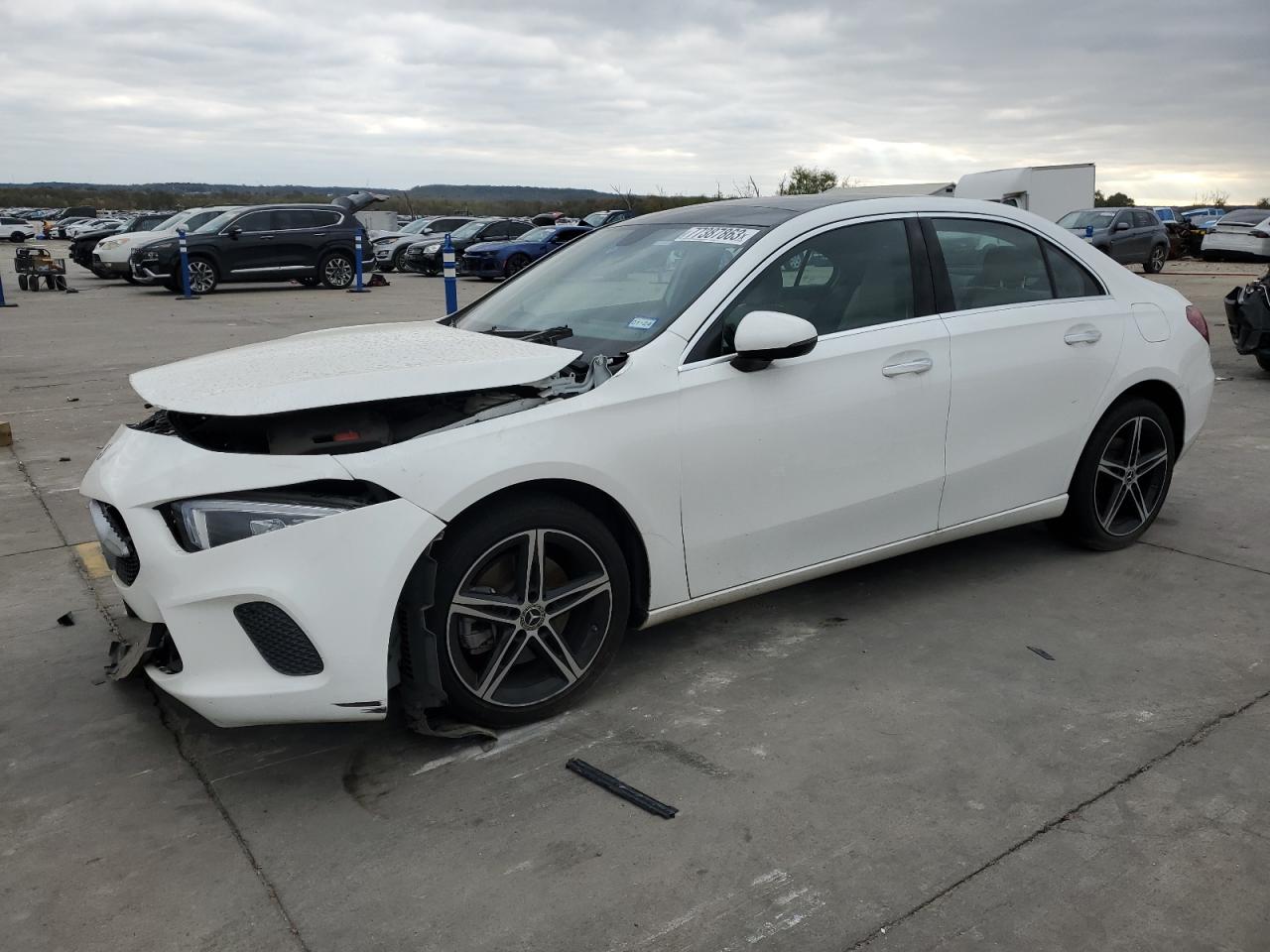 Image 1 of 2021 MERCEDES-BENZ A 220 2021 with VIN W1K3G4EB4MJ286600