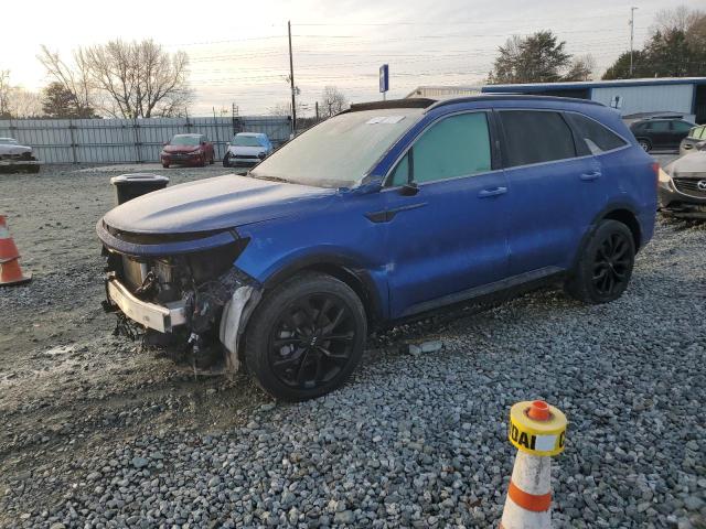 Image 1 of 2021 KIA SORENTO SX 2021 with VIN 5XYRK4LF1MG023425