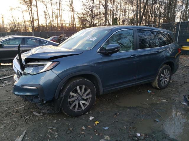 Image 1 of 2019 HONDA PILOT EXL 2019 with VIN 5FNYF6H50KB035632