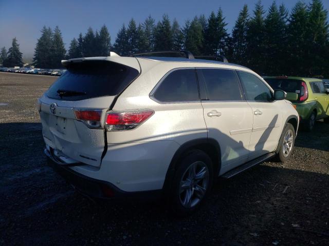 Изображение 3 2014 TOYOTA HIGHLANDER LIMITED 2014 с VIN 5TDDKRFH9ES015727