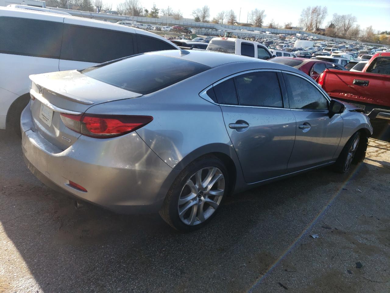 Image 3 of 2014 MAZDA 6 GRAND TOURING 2014 with VIN JM1GJ1W62E1157608