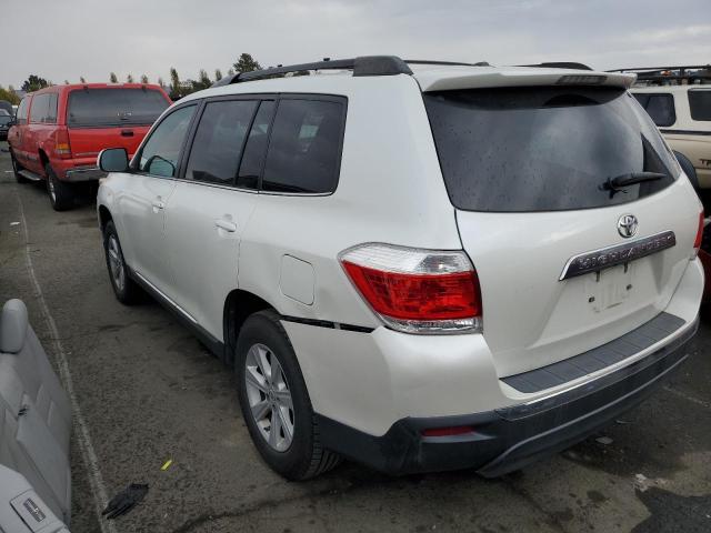 Image 2 of 2012 TOYOTA HIGHLANDER BASE 2012 with VIN 5TDZK3EH4CS077716
