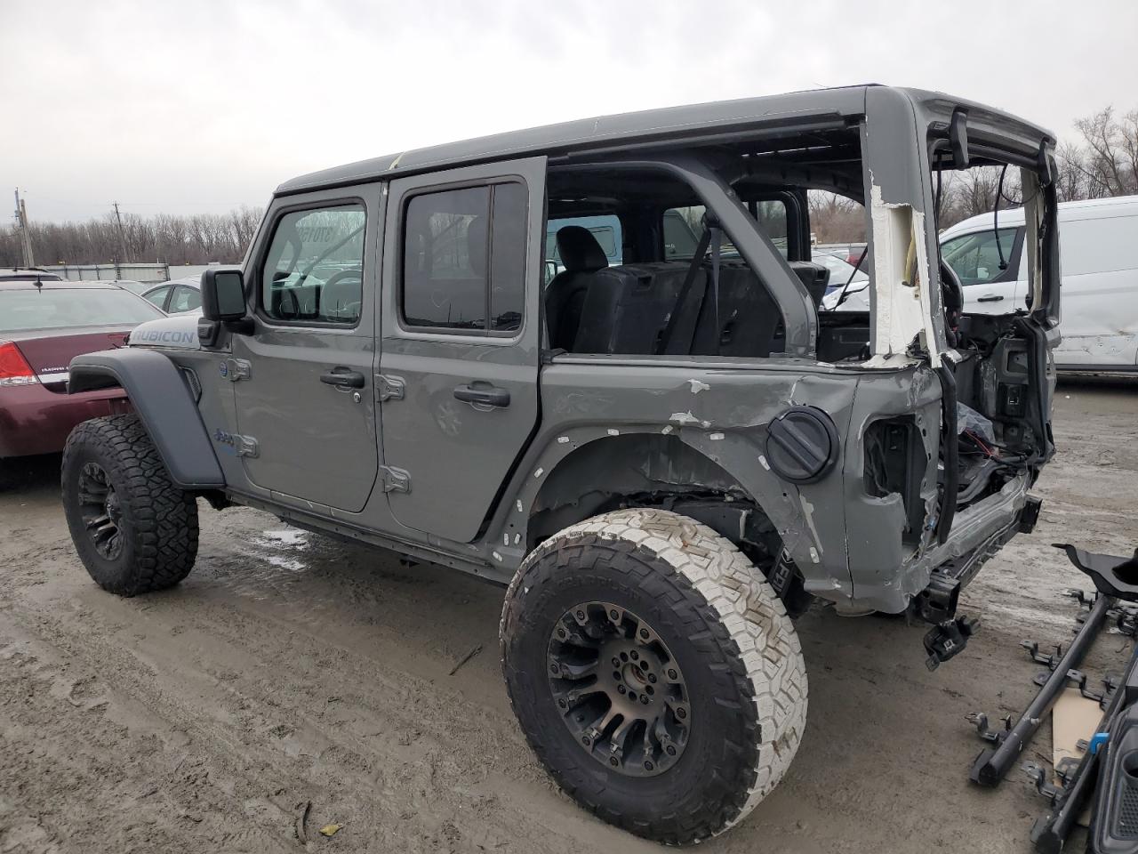 Изображение 2 2022 JEEP WRANGLER UNLIMITED RUBICON 4XE 2022 с VIN 1C4JJXR62NW189370