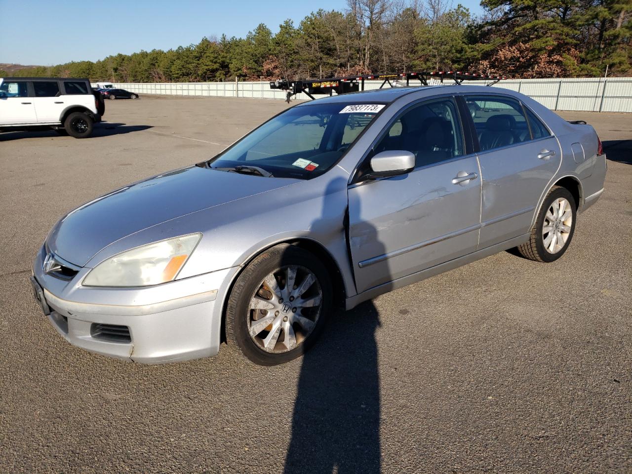 Image 1 of 2007 HONDA ACCORD EX 2007 with VIN 1HGCM66897A040729