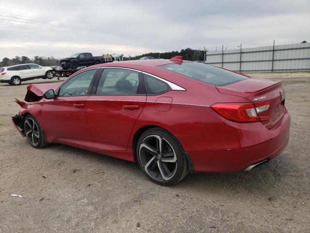Image 2 of 2020 HONDA ACCORD SPORT 2020 with VIN 1HGCV1F3XLA112441