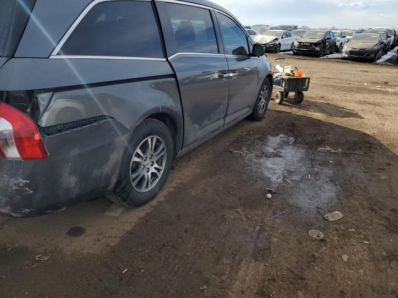 Изображение 3 2012 HONDA ODYSSEY EX 2012 с VIN 5FNRL5H42CB092298