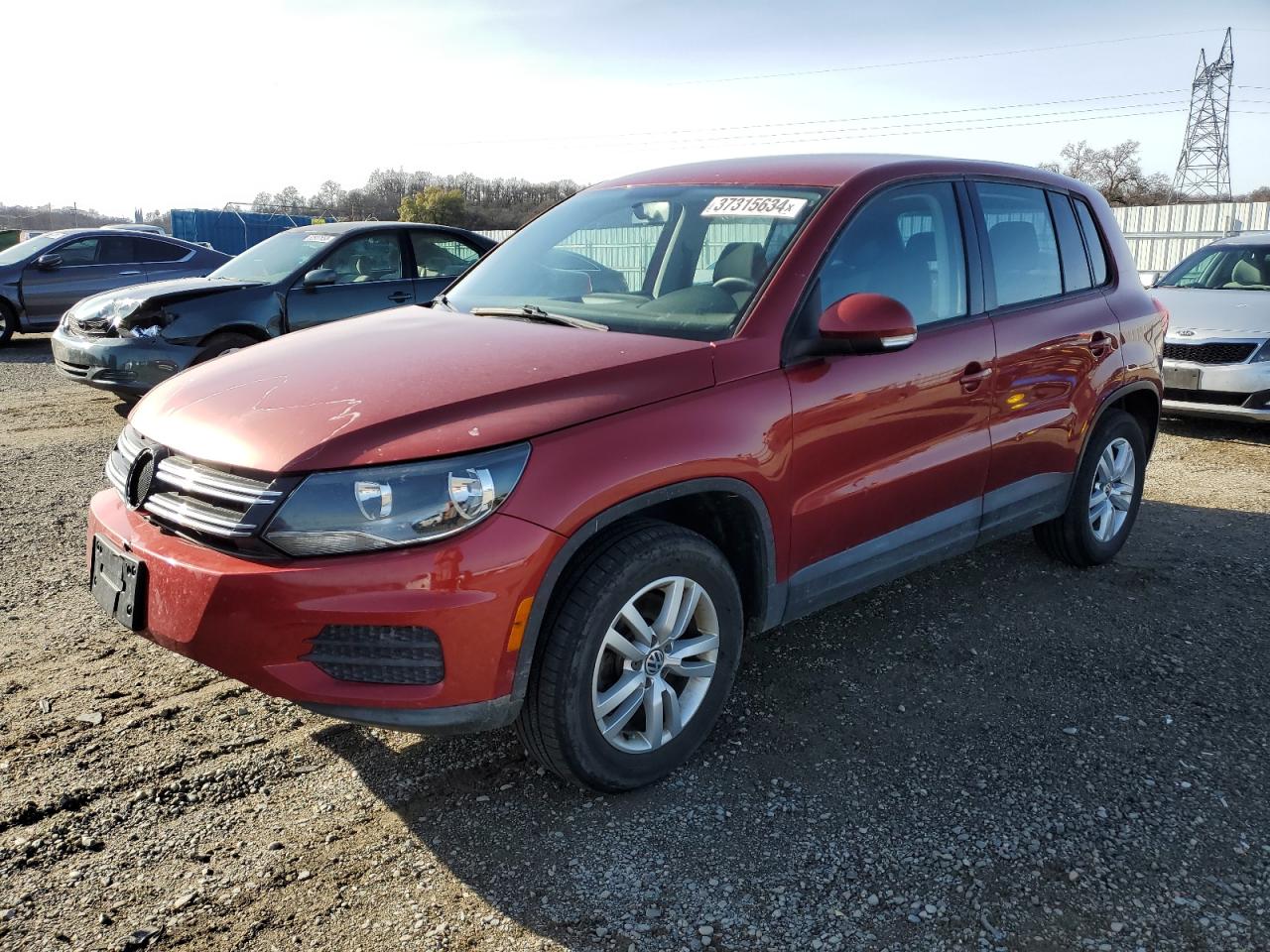 2012 VOLKSWAGEN TIGUAN S 2012 image