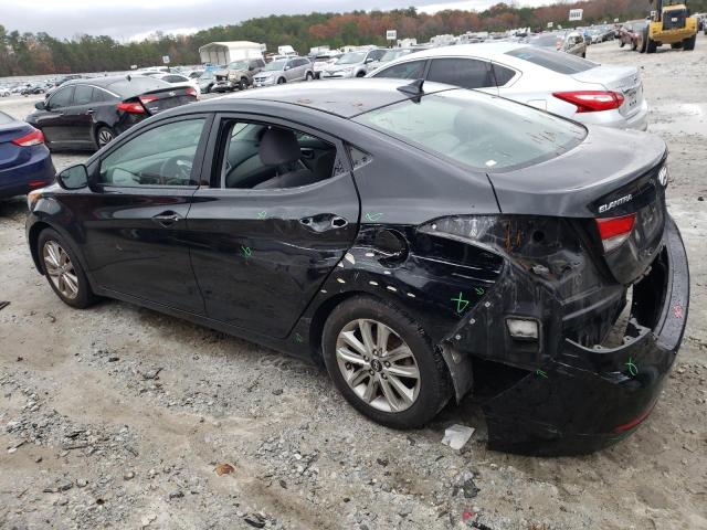 Image 2 of 2014 HYUNDAI ELANTRA SE 2014 with VIN KMHDH4AE3EU109379