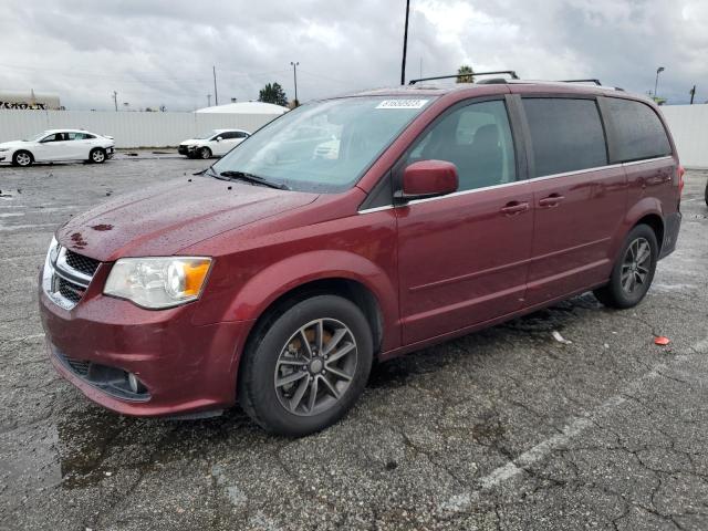 Image 1 of 2017 DODGE GRAND CARAVAN SXT 2017 with VIN 2C4RDGCGXHR786386