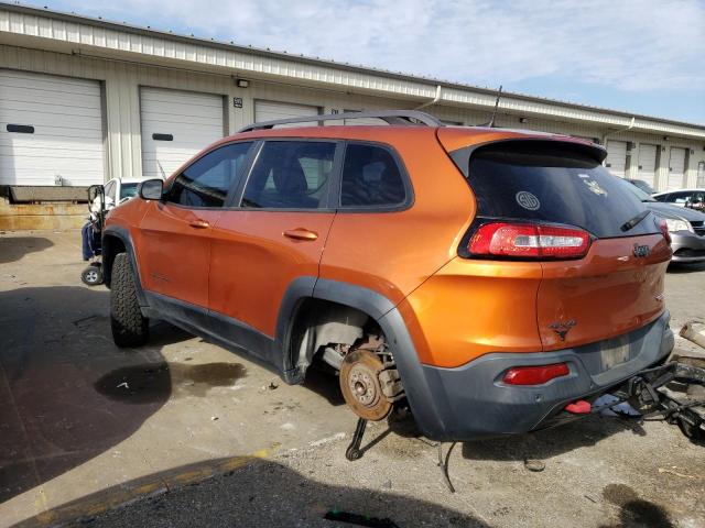 Image 2 of 2016 JEEP CHEROKEE TRAILHAWK 2016 with VIN 1C4PJMBSXGW241539