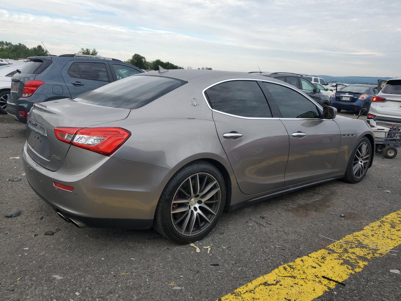Image 3 of 2015 MASERATI GHIBLI S 2015 with VIN ZAM57RTA2F1144142