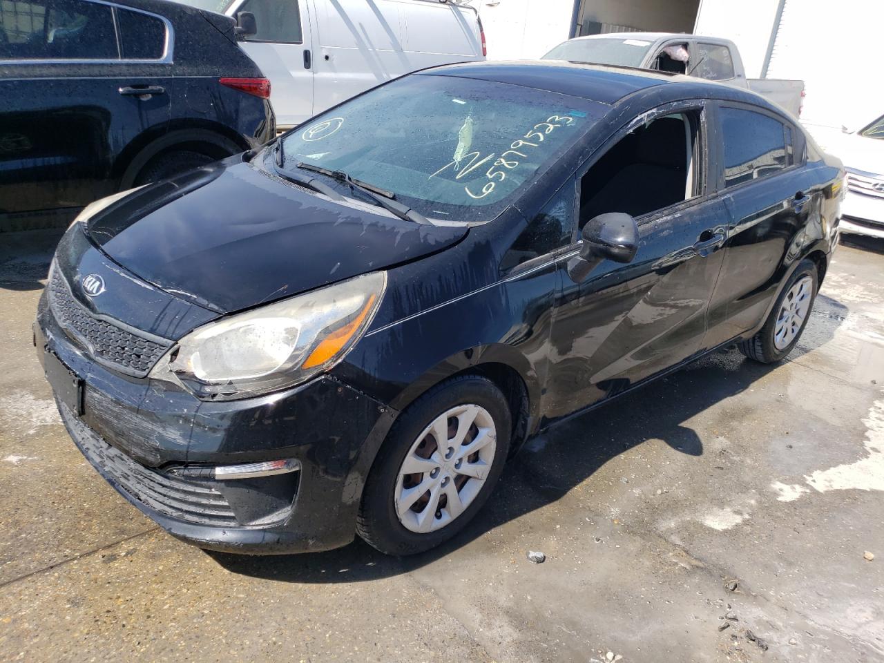 Image 1 of 2017 KIA RIO LX 2017 with VIN KNADM4A39H6050391