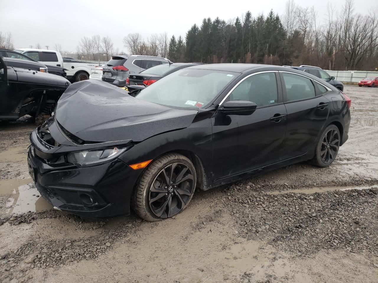 Image 1 of 2021 HONDA CIVIC SPORT 2021 with VIN 2HGFC2F86MH520832