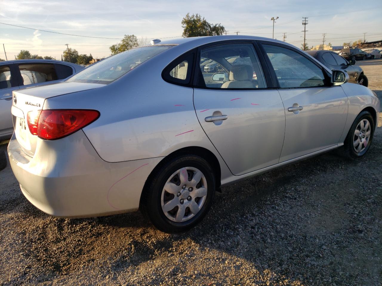 Image 3 of 2007 HYUNDAI ELANTRA GLS 2007 with VIN KMHDU46D77U176873