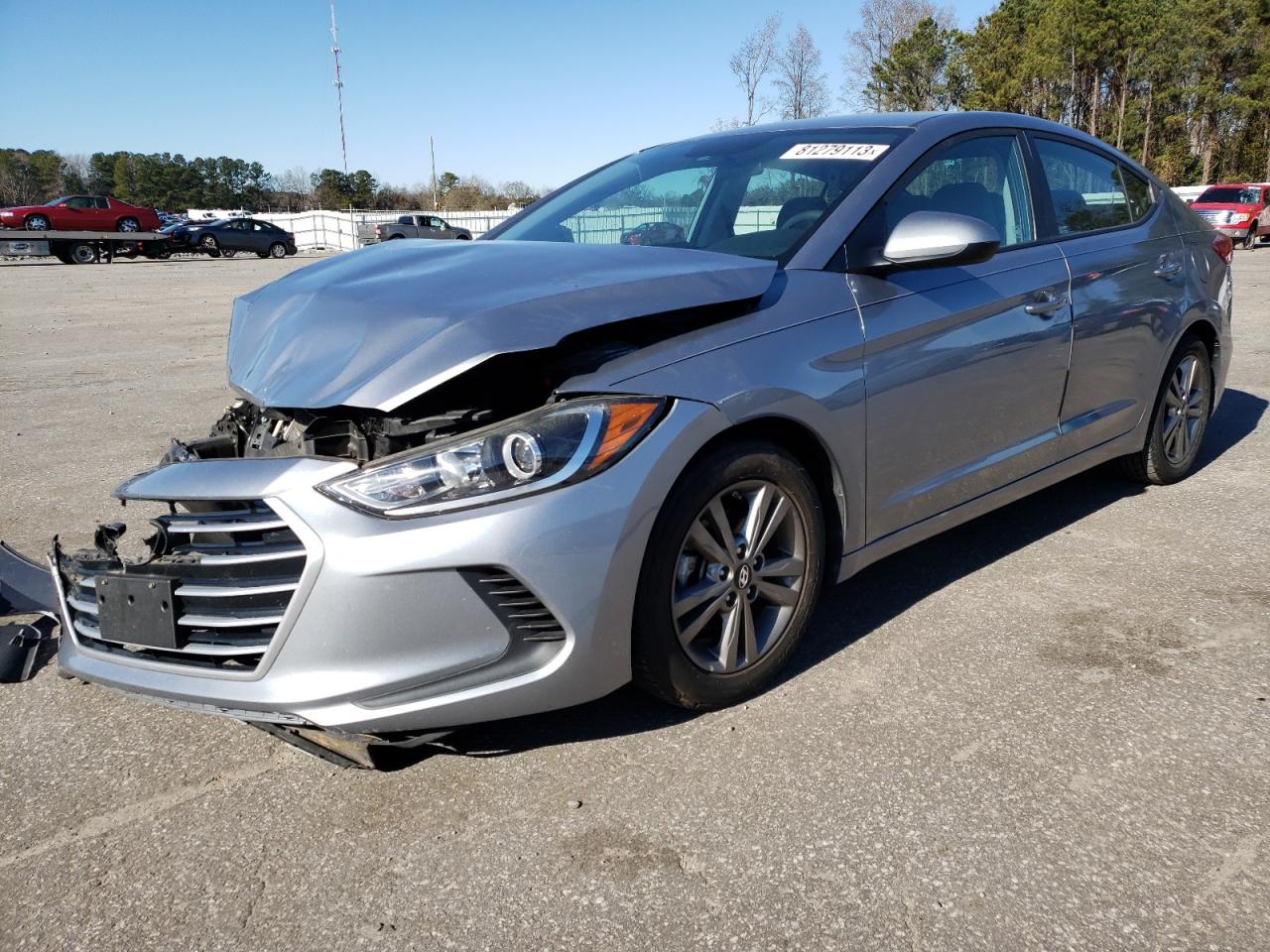 Image 1 of 2017 HYUNDAI ELANTRA SE 2017 with VIN 5NPD84LFXHH002449