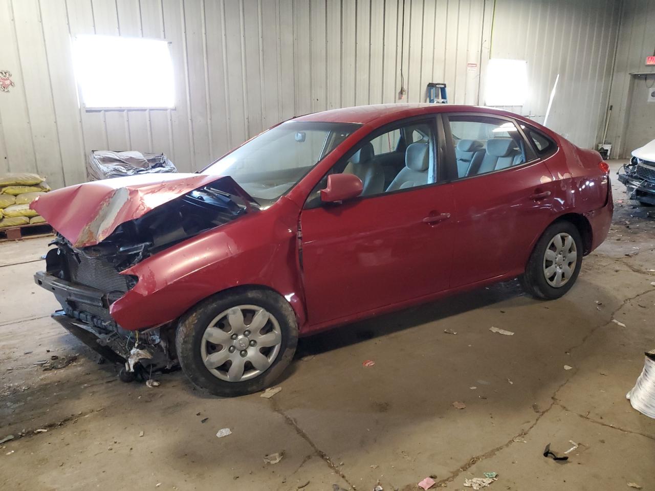 Image 1 of 2007 HYUNDAI ELANTRA GLS 2007 with VIN KMHDU46D87U175084